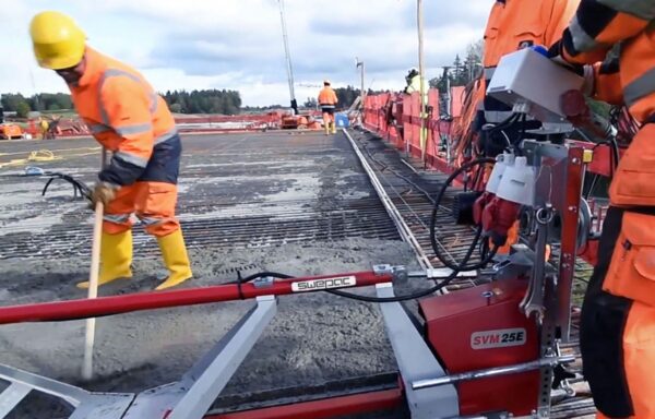 Betonggjutning/Bearbetning